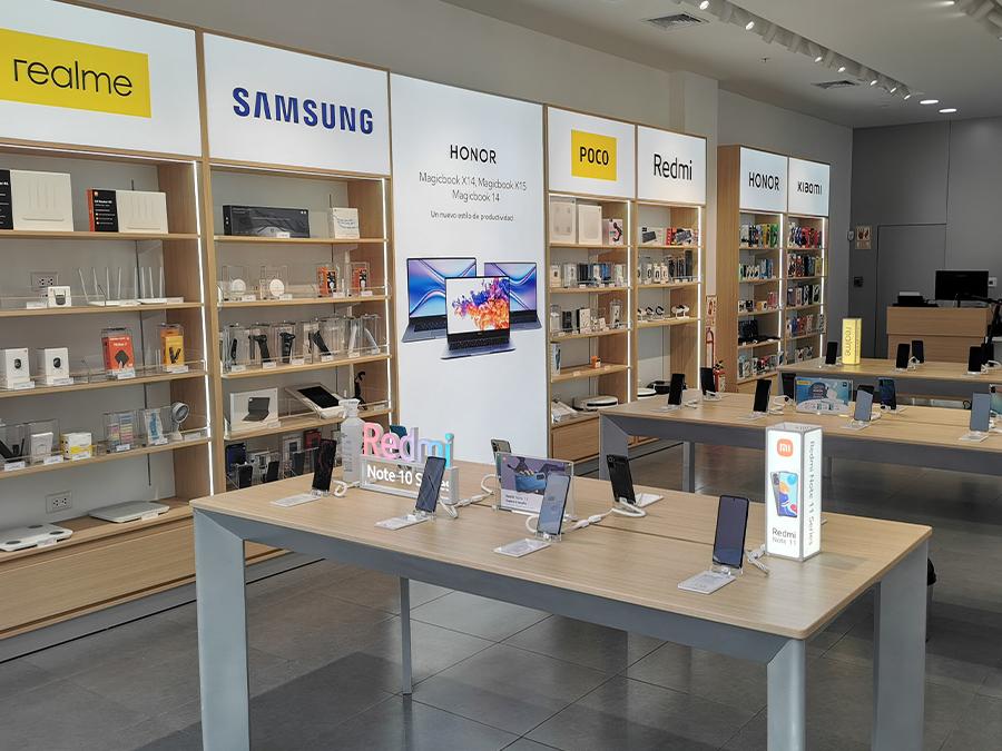 Tienda QTC con productos tecnológicos